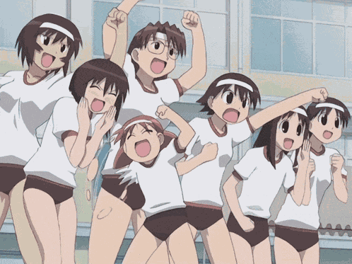 Azumanga Daioh Anime GIF
