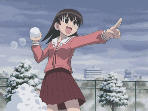 Azumanga Daioh Koyomi Mizuhara GIF