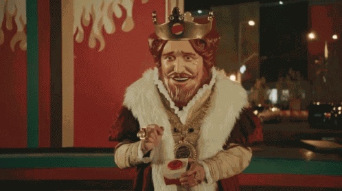 B Brger King King GIF