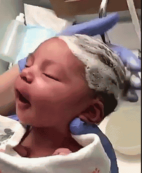 Baby Bathing GIF