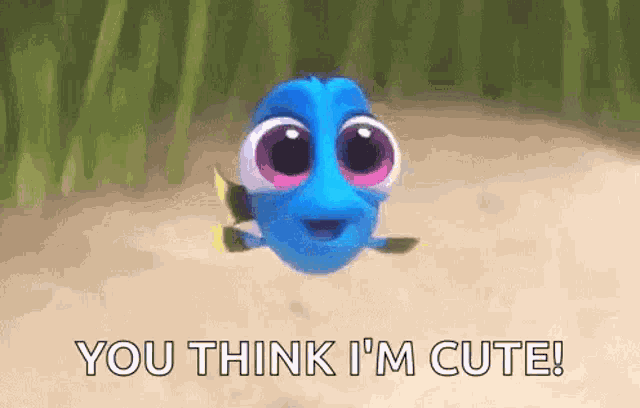 Baby Dory Laughing GIF