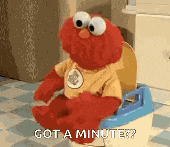 Baby Elmo Potty GIF