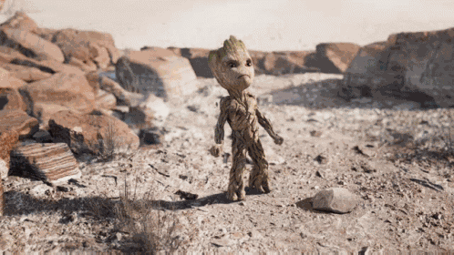 Baby Groot Annoyed GIF