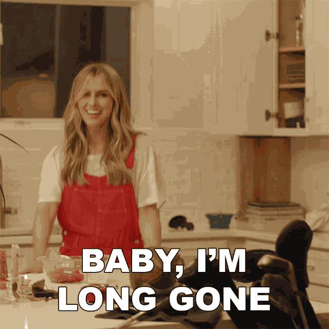 Baby Im Long Gone Catie Offerman GIF