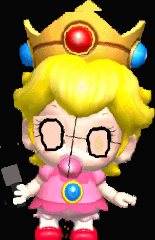 Baby Peach Animatronic GIF