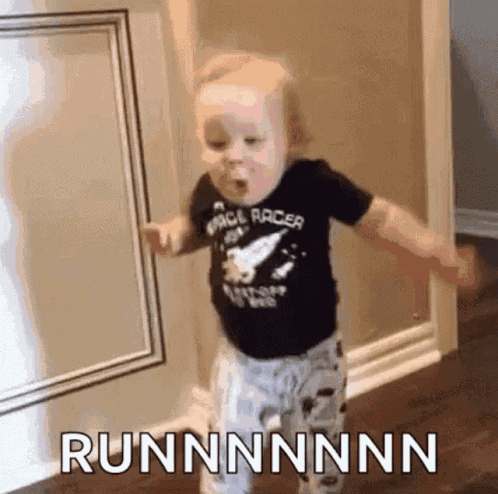 Baby Run GIF