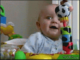 Baby Shocked GIF