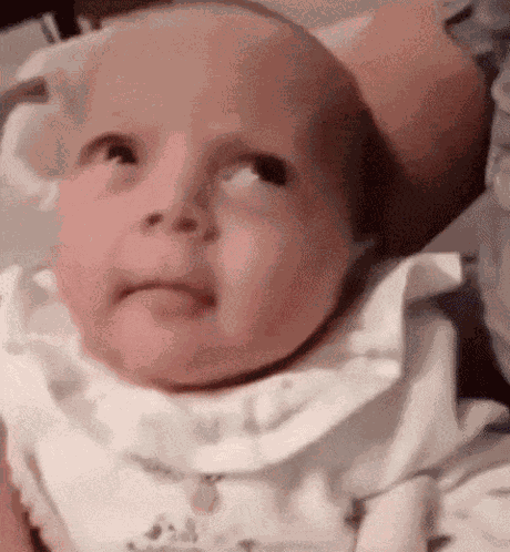 Baby Side Eye Wtf Baby GIF