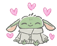 Baby Yoda So Cute Sticker