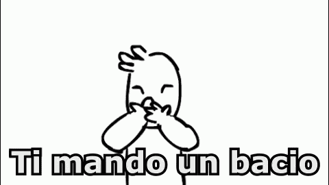 Bacio Ti Mando Un Bacio Saluti Abbracci Cuoricini Bacini GIF