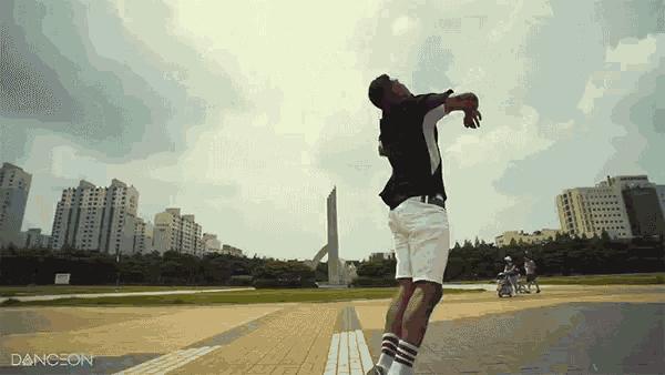 Back Flip Break Dance GIF