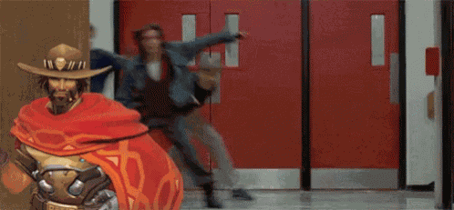 Badass Overwatch GIF