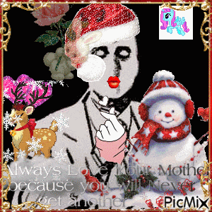 Baddie Christmas GIF