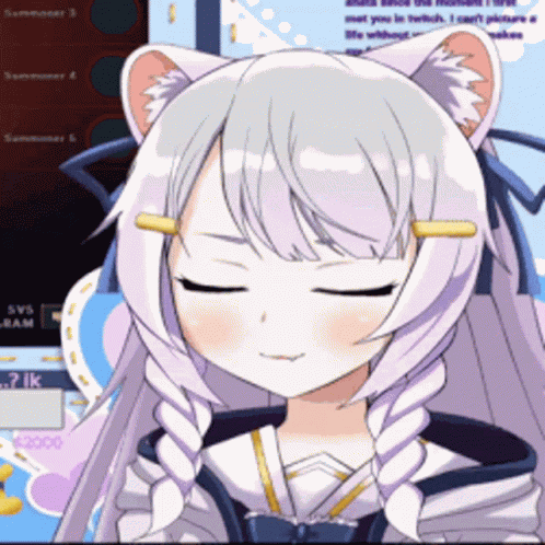 Bakanuki Mika Vtuber GIF