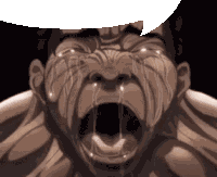 Baki Baki Hanma Sticker