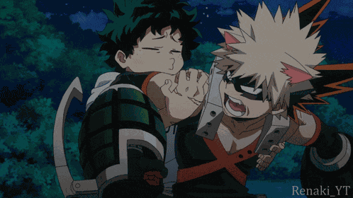 Bakudeku Bakugo GIF