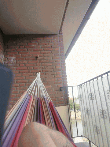 Balcony Hammock GIF