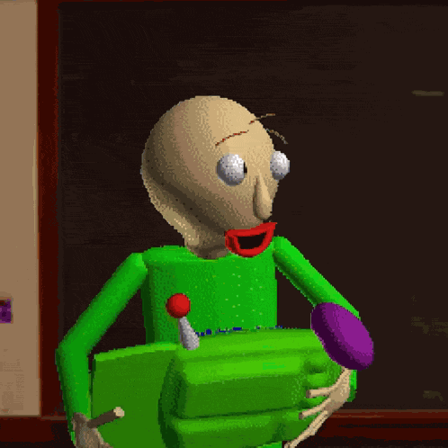 Baldi Reaction GIF