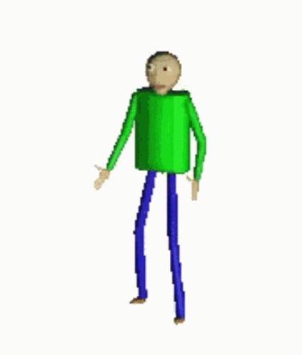 Baldi Yeet GIF