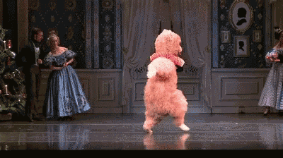 Ballet Bear GIF