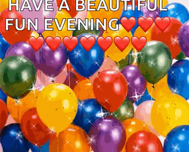 Balloons Celebrate GIF