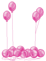Balloons Pink Sticker