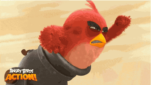 Balthazar Angry Bird GIF