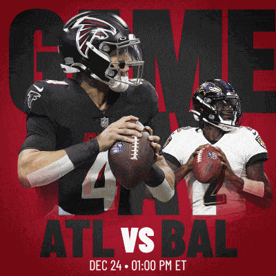 Baltimore Ravens Vs. Atlanta Falcons Pre Game GIF