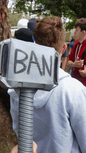 Ban Hammer Cinzou GIF