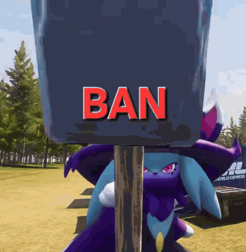 Ban Hammer Palworld GIF