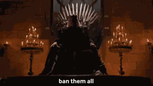 Ban Them All Burn Them All GIF