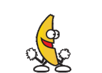Banana Dance Sticker