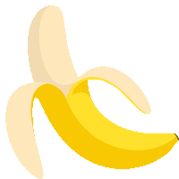 Banana Food Sticker