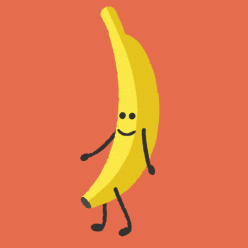 Banana Happy GIF