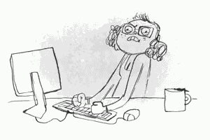 Bang Head Rough Week GIF