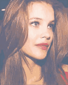 Barbara Palvin Interview GIF