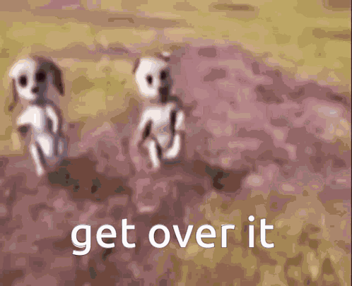Barbie Movie Get Over It GIF