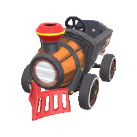 Barrel Train Mario Kart Tour Sticker