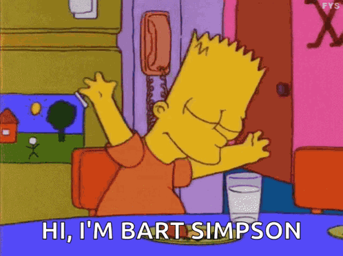 Bart Simpson The Simpsons GIF