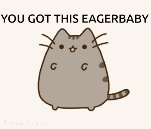 Basbousa Pusheen Eagerbaby GIF