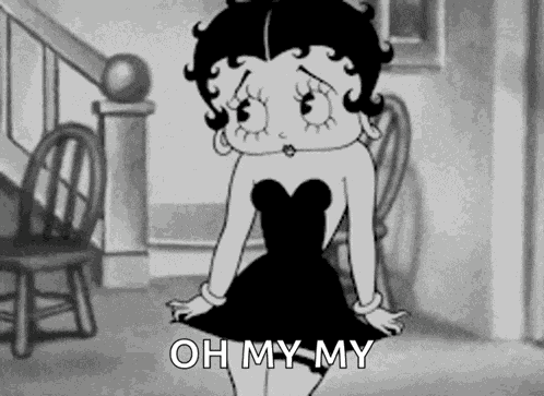 Bashful Betty Boop GIF