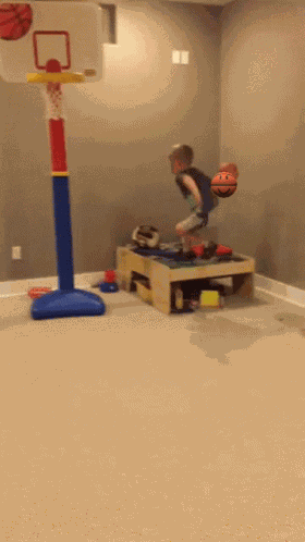 Basketball Kid GIF