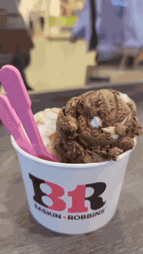 Baskin Robbins Ice Cream GIF