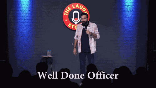 Bassi Well Done Officer GIF