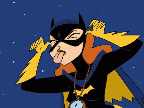 Bat Girl Tongue GIF