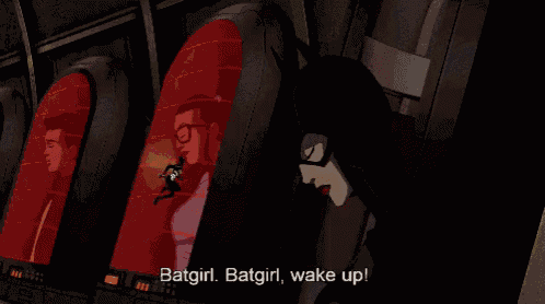 Batgirl Sleep GIF