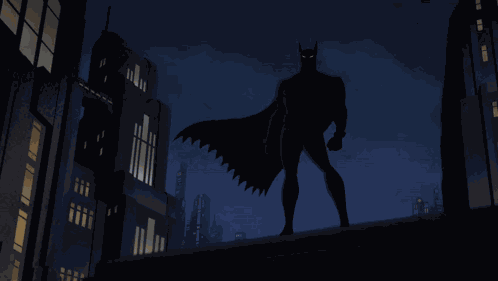 Batman Caped Crusader Batman Pose GIF