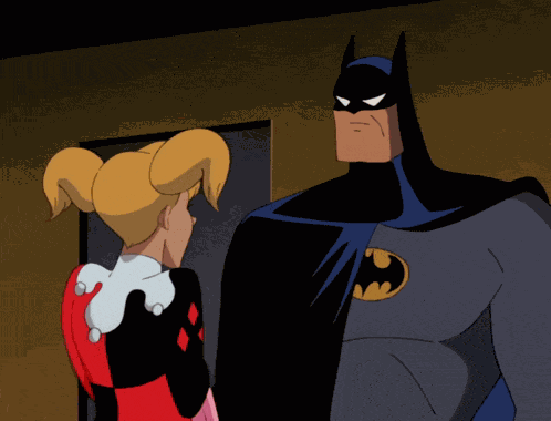 Batman Kiss Gif GIF