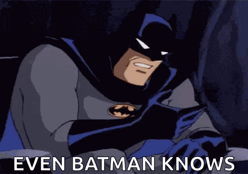 Batman-smdh GIF