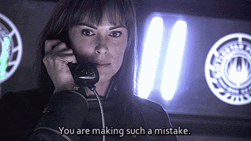 Battlestar Galactica Helena Cain GIF